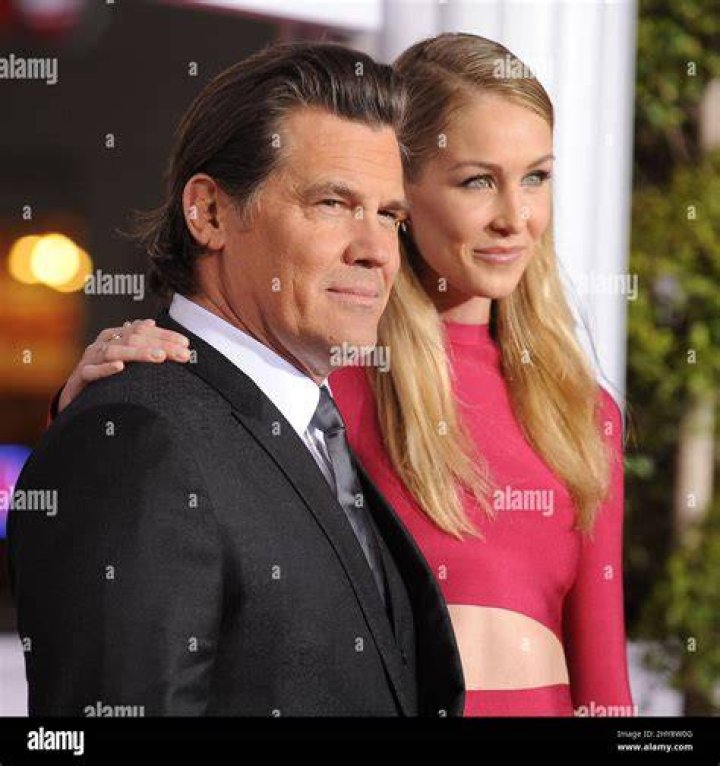 Josh Brolin and Kathryn Boyd